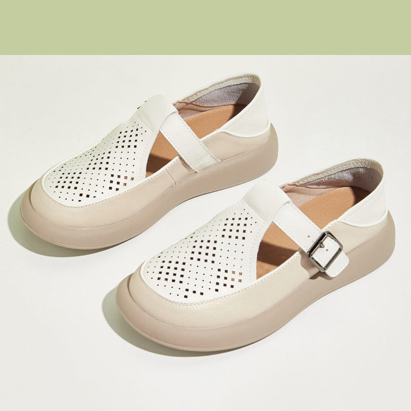 【35-40】2024 pantofi casual noi cu talpă groasă, cu talpă moale, confortabili și anti-alunecare