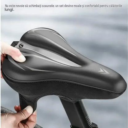 🚲 Husă pentru șaua bicicletei de munte, realizată din piele siliconică groasă, impermeabilă și foarte moale