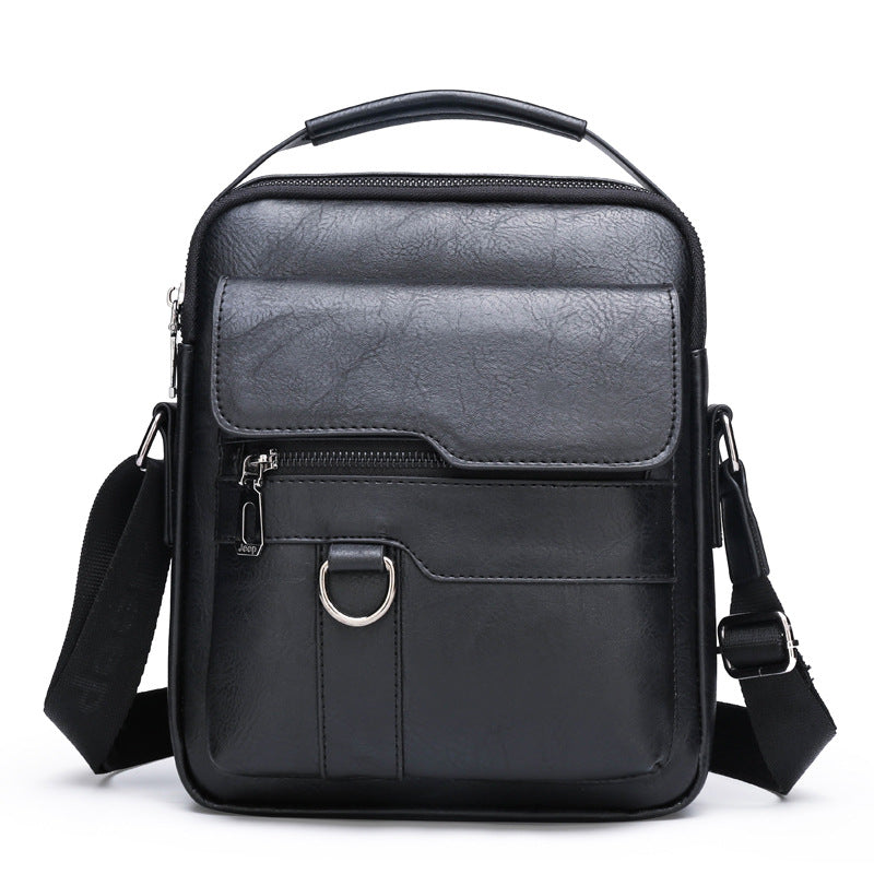 🔥Nová akcia 50% zľava 👜 Moderná a každodenná kožená taška pre mužov, veľká kapacita