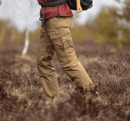 🔥Bestseller🔥【S-5XL】Pantaloni tactici cargo pentru bărbați, cu model camuflaj și buzunare