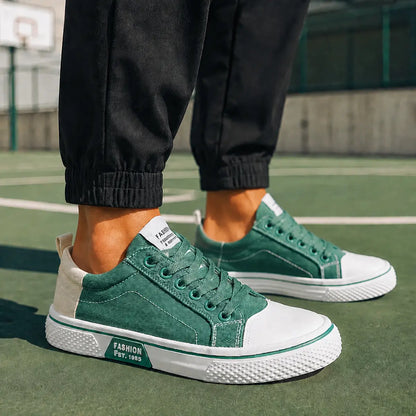 👟50% reducere🏆 Pantofi casual din pânză pentru bărbați, cu talpă moale, respirabili, versatili și eleganți