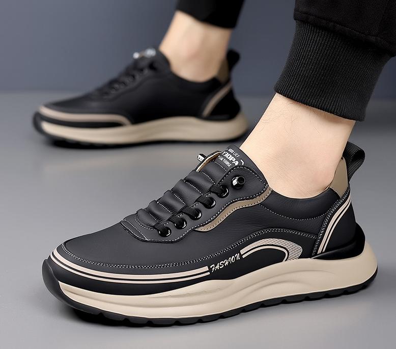 🏆️Producto más vendido🔥👟【39～44】Zapatos casuales de suela suave de moda para hombre de nuevo estilo 2025, ligeros y antideslizantes