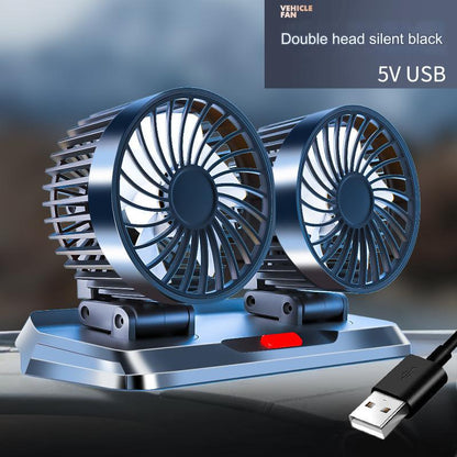 🔥【Reducere limitată -50%】Ventilator auto reglabil cu trei viteze