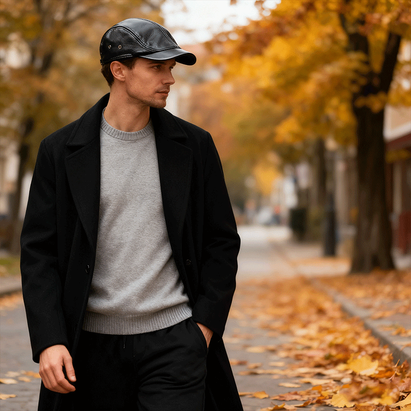 🔥🧢【Połowa ceny jesień-zima】Modny beret męski model jesień-zima