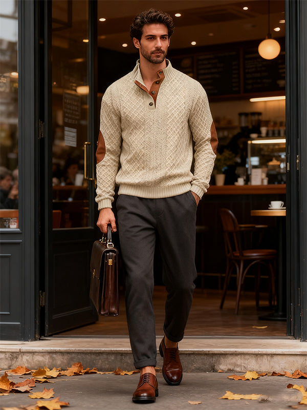 【Καυτές εκπτώσεις】 Ανδρικά χειμωνιάτικα βελούδινα casual μπλουζάκια