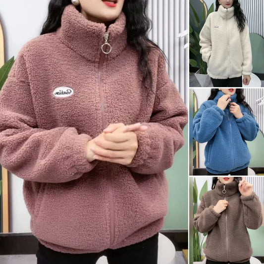 【⚡50% намаление за есен и зима⚡】Дамска пуховина от памук с дебела памучна овчина за есен и зима