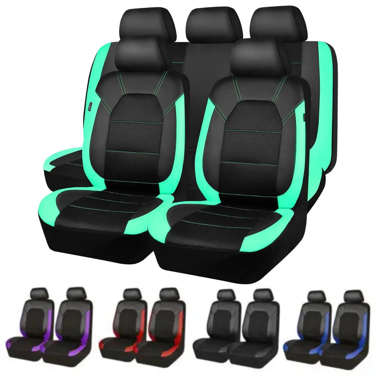 🚗🚗Set universal de huse pentru scaune auto din piele moale
