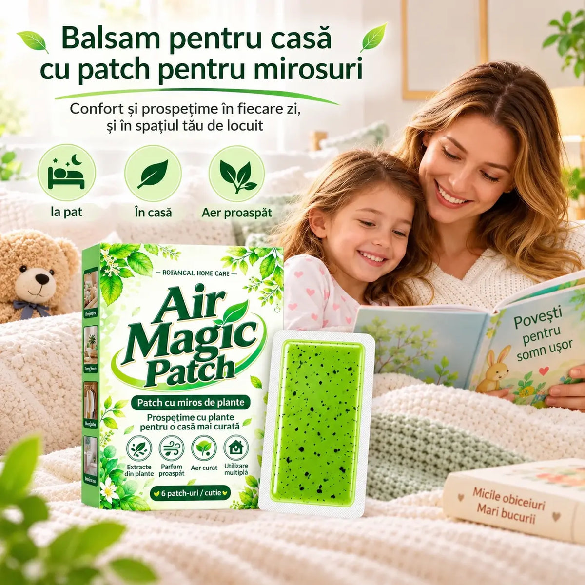 🔥🌿【2 cutii / 12 plasturi – doar 129 RON】🚫🪳 Plasturi cu pelin, cu efect de lungă durată, concepuți pentru a ajuta la reducerea disconfortului cauzat de acarieni – 1 cutie (6 plasturi)