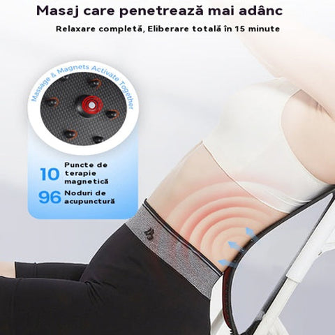 【Cumpără 1 primești 1 gratis】Targă lombară pentru masaj cu acupunctură magnetică pentru terapie magnetică