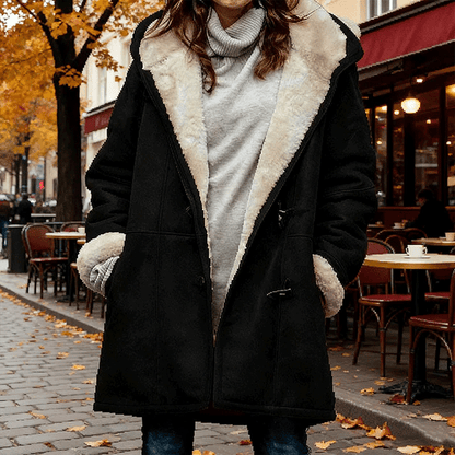 🥼🐏💖【Zimná novinka so zľavou 43%】2025 Módna a teplá dámska semišová bunda s vlnenou podšívkou, veľkosti S-5XL, zimná / na bežné nosenie.