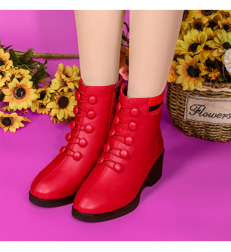 【35-41】Cizme populare de damă din piele moale cu toc înclinat, toamna și iarna 2025