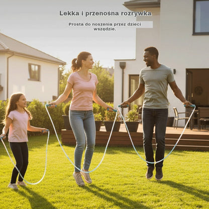 🏃【50% taniej – darmowa dostawa】🌈 Skakanka LED dla dzieci