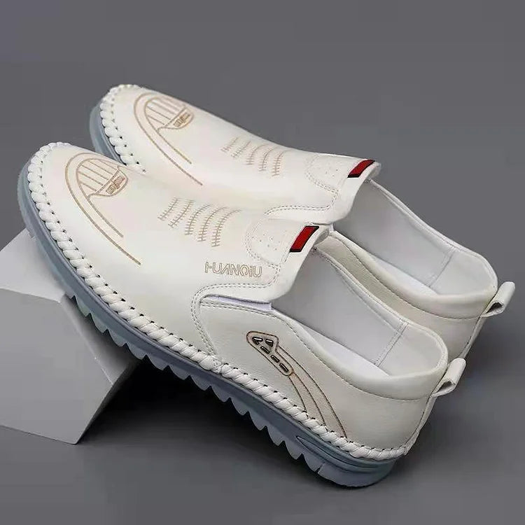 【39-44】Pantofi casual eleganți pentru bărbați, din piele naturală