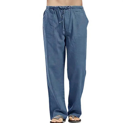 💥👖 Pantaloni casual pentru bărbați, confecționați din bumbac de înaltă calitate, moi și respirabili