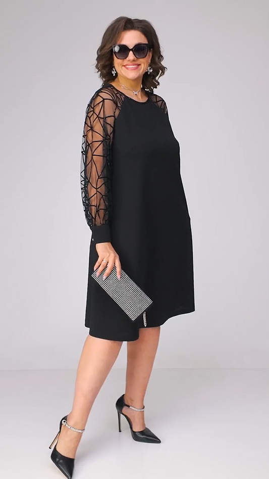 💖💖【S-5XL】🍁🍂Stil nou de toamnă și iarnă elegant de înaltă calitate, rochie 3819799