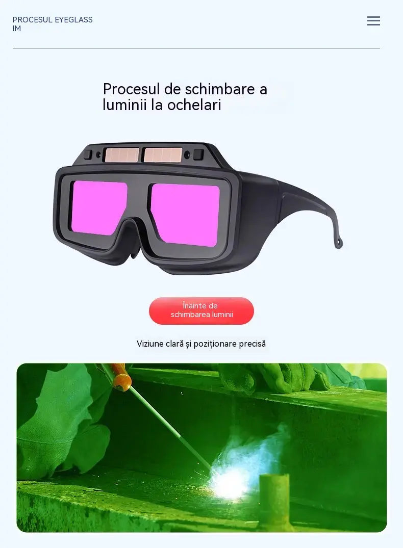 💥👓 Noutate pentru 2026: reducere de 49% la ochelarii de protecție pentru sudură!