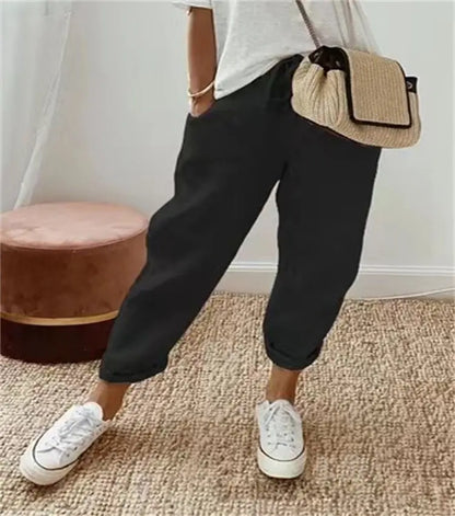 😍💕Ultima zi a promoției -50% Reducere💕Îmbrăcăminte casual din bumbac și in pentru femei