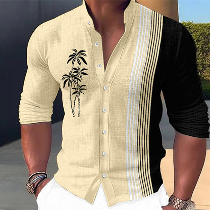 【🏖️🔥Ofertă specială de vară】【S-6XL】Cămașă simplă de in pentru bărbați, nouă, de vară - moale și prietenoasă cu pielea