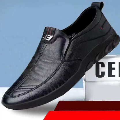 👞Pantofi bărbătești din piele, lucrați manual din piele selectă ✅ Durabili și respirabili