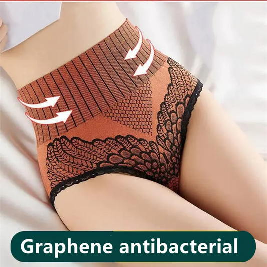 💘【Reducere de 50% pentru 7 articole】 Lenjerie de corp respirabilă pentru femei, cu fundul din grafen, cu ridicare a fundului, pantaloni modelați în triunghi-3844977