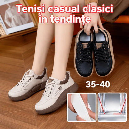 【35–40】Pantofi casual moderni, cu talpă groasă – model nou 2026
