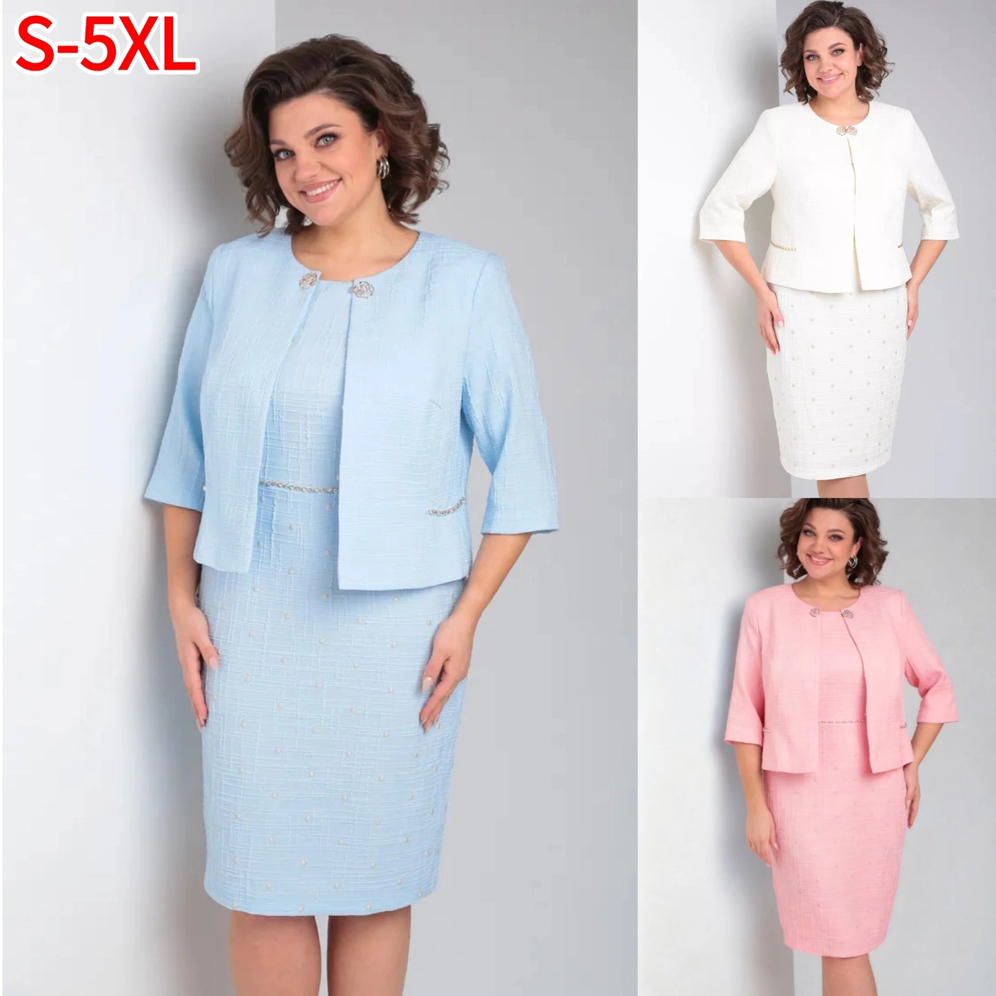 💖【Cumpără 1 Primești 1 Gratuit】👩【S~5XL】Rochie elegantă nouă