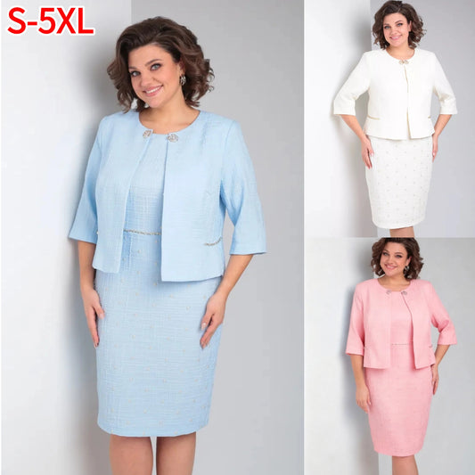 💖【Cumpără 1 Primești 1 Gratuit】👩【S~5XL】Rochie elegantă nouă