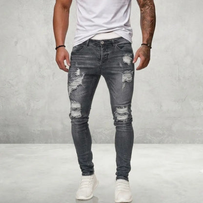 👖Blugi skinny rupți pentru bărbați, reducere 50%🏆