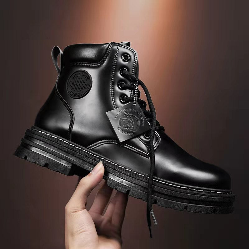 🔥【50%OFF】🔥【39-48】Stil nou pentru toamnă și iarnă, cizme versatile pentru bărbați, cu talpă groasă, antiderapante