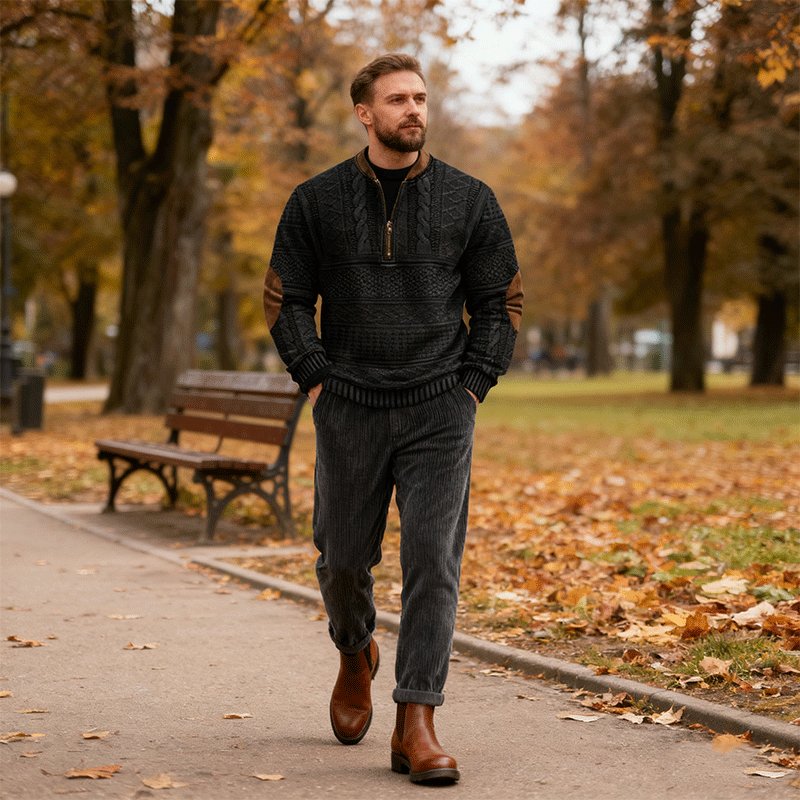 🔥⚡ Tiempo limitado 50% de descuento 【S-5XL】 Colección otoño-invierno 2025 – chaqueta deportiva de alta calidad para hombres, deportiva-casual y versátil