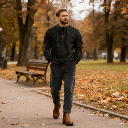 🔥⚡ Tiempo limitado 50% de descuento 【S-5XL】 Colección otoño-invierno 2025 – chaqueta deportiva de alta calidad para hombres, deportiva-casual y versátil