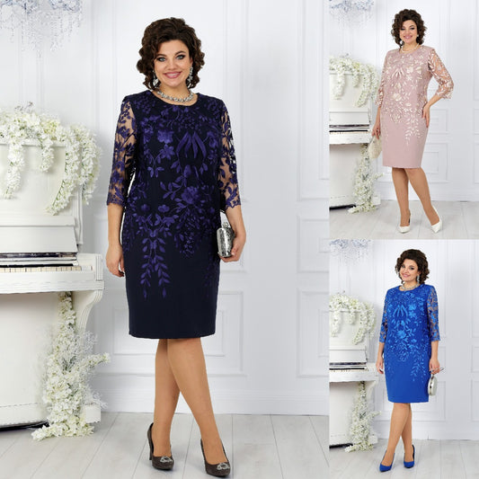 🔥【S-5XL】2024 noua rochie eleganta si confortabila--3707272