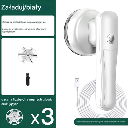 🔥【Hit sprzedażowy 50% zniżki】👚✨ Wielofunkcyjny przenośny elektryczny depilator kulek, profesjonalnie usuwa kuleczki z wełny, dzianiny i bawełny 👕🧥🧶