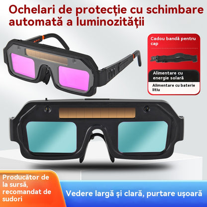 💥🔥🕶️ Купи 1, вземи 1 безплатно – Професионални заваръчни очила с автоматично затъмняване и UV защита