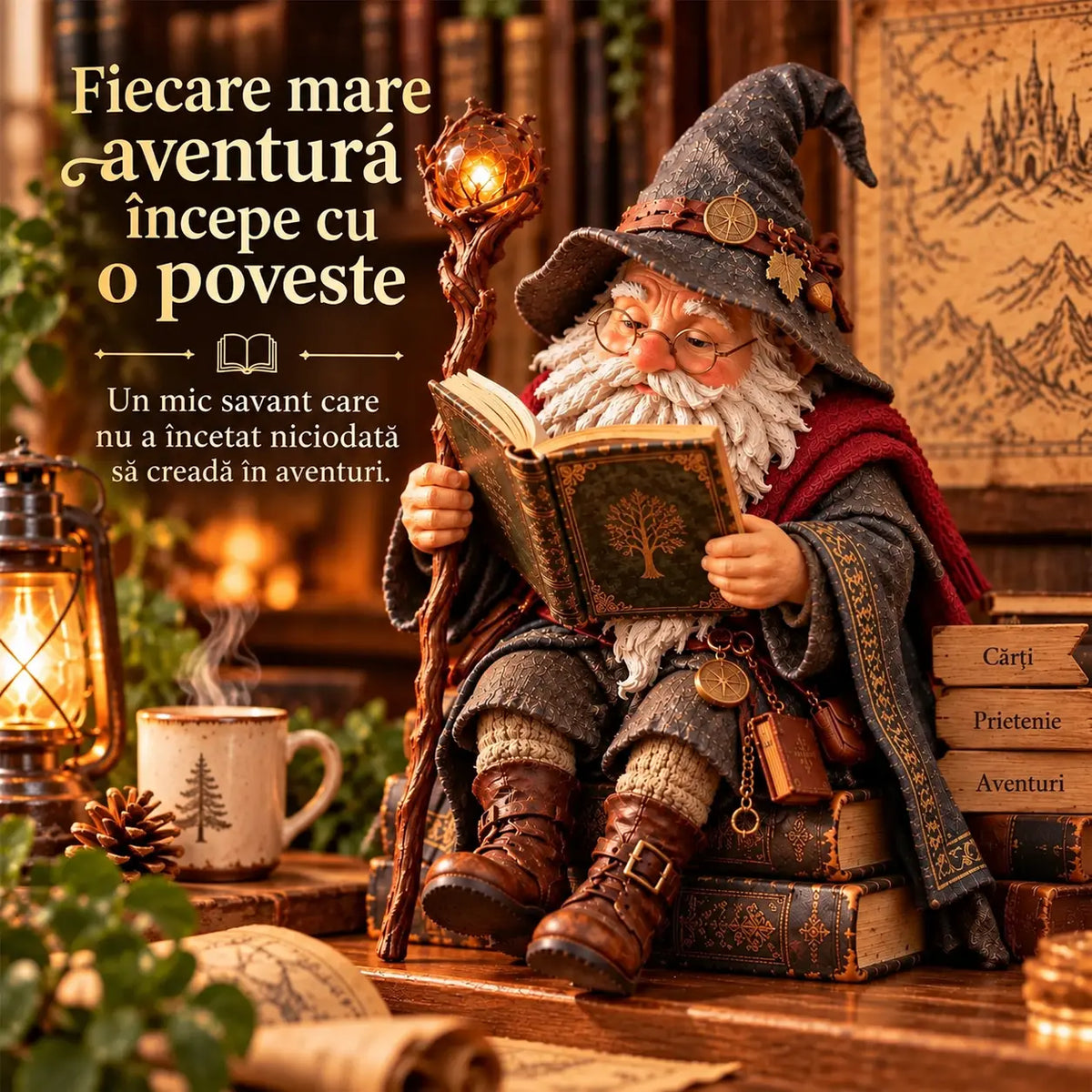 🧙‍♂️ Spiridușul vrăjitor magic – aduce magie în casa ta! ✨