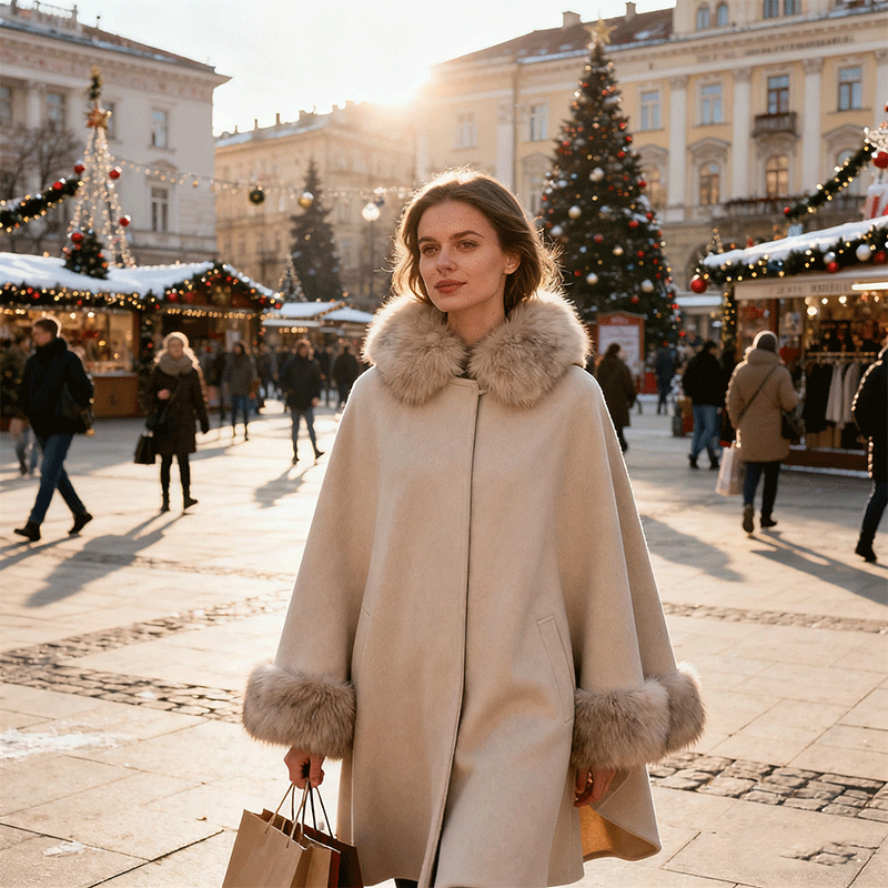 🔥📢Oferta 50% na ograniczony czas [Rozmiary S-5XL] Nowy damski miękki wełniany długi płaszcz