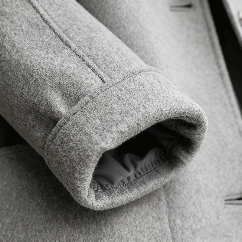 🔥🔥【Mitad de precio a finales de mes】Nuevos modelos de chaquetas de cuero sintético gruesas para otoño/invierno 2025, estilo de longitud media, slim fit