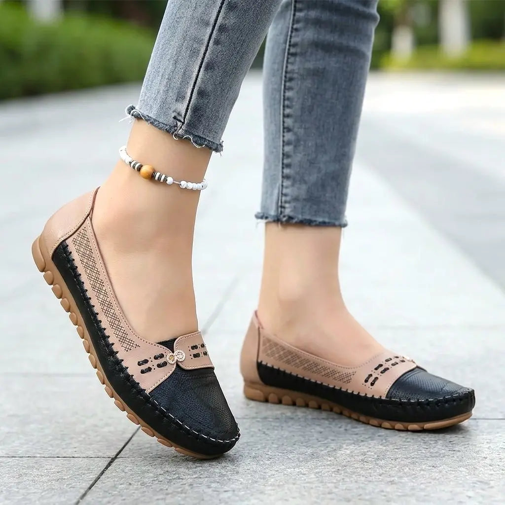 👠 Confort suprem și lejeritate toată ziua! Mocasini de damă cu talpă moale și perforații respirabile (Mărimi disponibile: 36-43)! ✨
