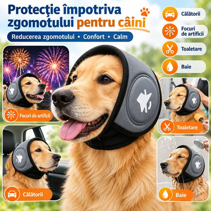 🎧 Ofertă Limitată: Cumpără 1, Primești 1 Gratis (Set 2 Bucăți)! Căști Antifonice și Protecție Zgomot pentru Câini · Calmează Anxietatea!