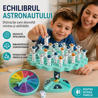 ✨🎁 Jucărie educativă interactivă Astronaut Balance pentru părinți și copii