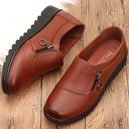 🔥【35-41】Pantofi confortabili din piele de vacă, talpă moale, antiderapantă, rezistență la uzură timp îndelungat, calitate garantată