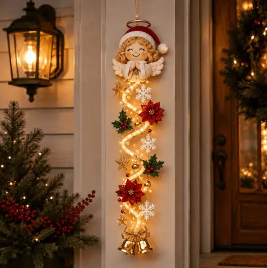 🎄🎃 Ultima zi! 🎅 Profită de o reducere de 49% la decorațiunile luminoase de Crăciun pentru ușă!