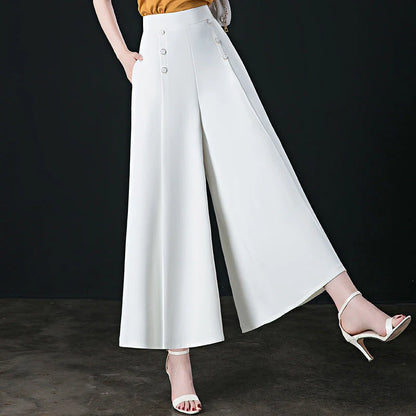 【M-5XL】Pantaloni largi cu pliuri (Reducere de 50% pentru o perioadă limitată)