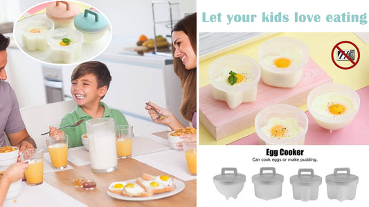 【Compra 1 y obtén 3 gratis】50% de descuento en todo -- Juego de moldes para vaporizar huevos