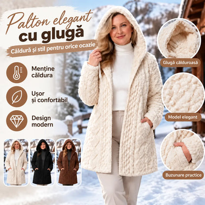 🤍✨【1 bucată, S–2XL】Hanorac călduros de damă cu glugă – moale, confortabil și ideal pentru toamnă și iarnă