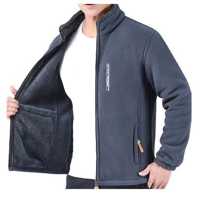 😎【XL-6XL】Jachetă bărbătesc din reiat gros, pentru toamnă și iarnă