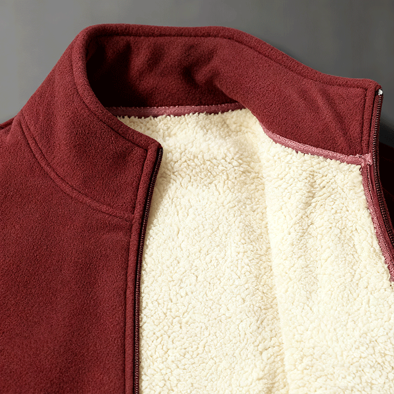 ⛄【Размери M-5XL】Нова мъжка дебела аksamitена kurtka с ягненски мех, за есен и зима