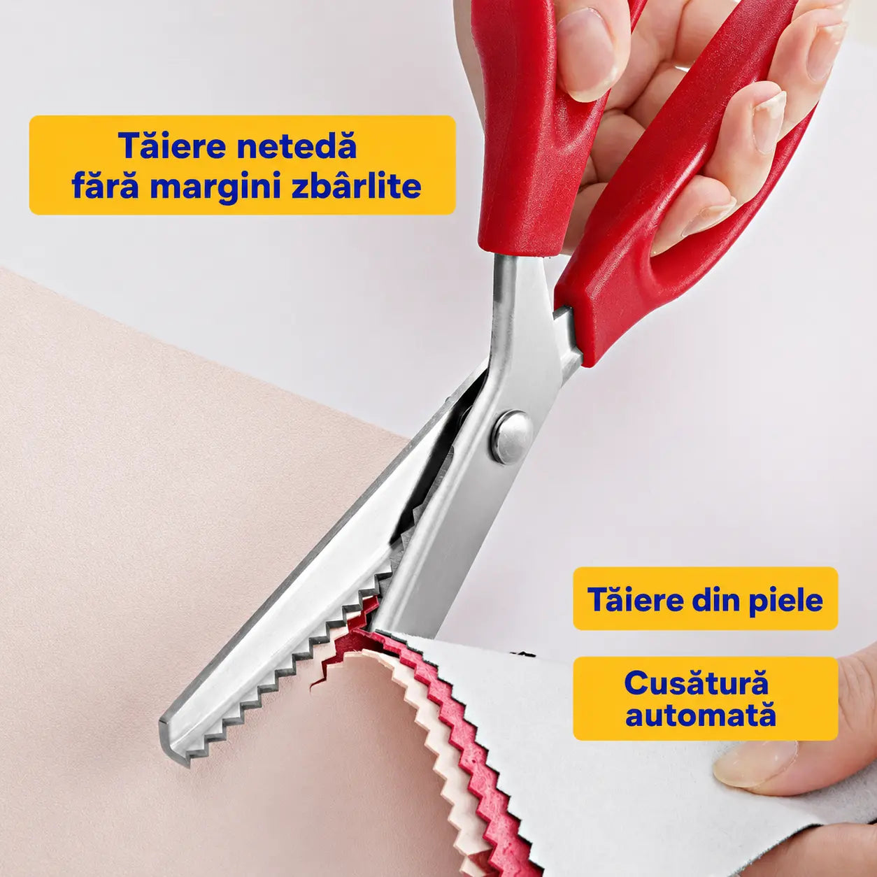 ✂️✨ Foarfecă pentru cusut și dantelă DIY 🧵💖 Tăiere precisă și ușoară de fiecare dată, ajutându-te să creezi propriile capodopere 🎀🌟