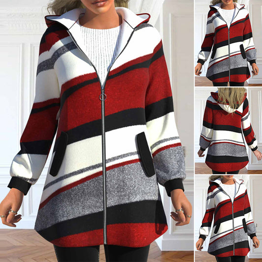 🔥Promocja 50% taniej🔥【S-3XL】Pora roku jesień-zima 2025 popularny nowy model damski zimowy kurtka z kapturem