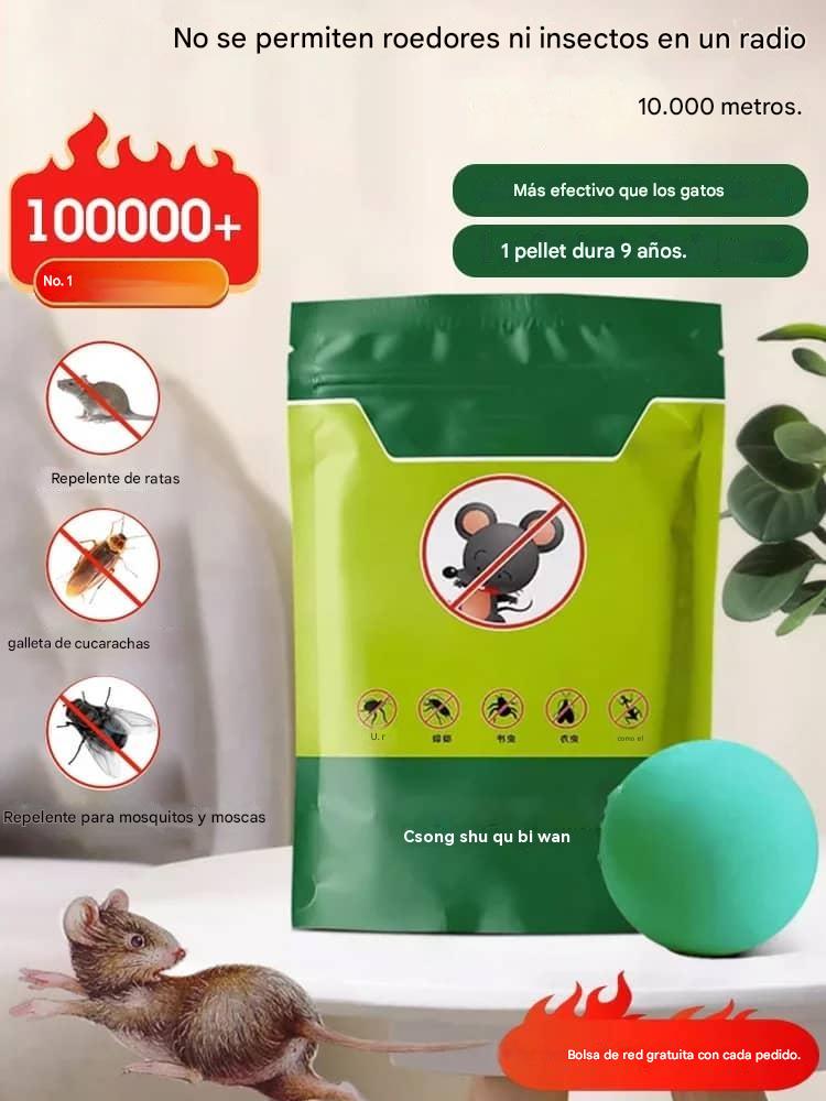 【10 bolsas (100 cápsulas)】【Precio súper bajo - 🔥 Últimos tres días】Tabletas eficaces contra ratones e insectos con flores de cristal de hielo